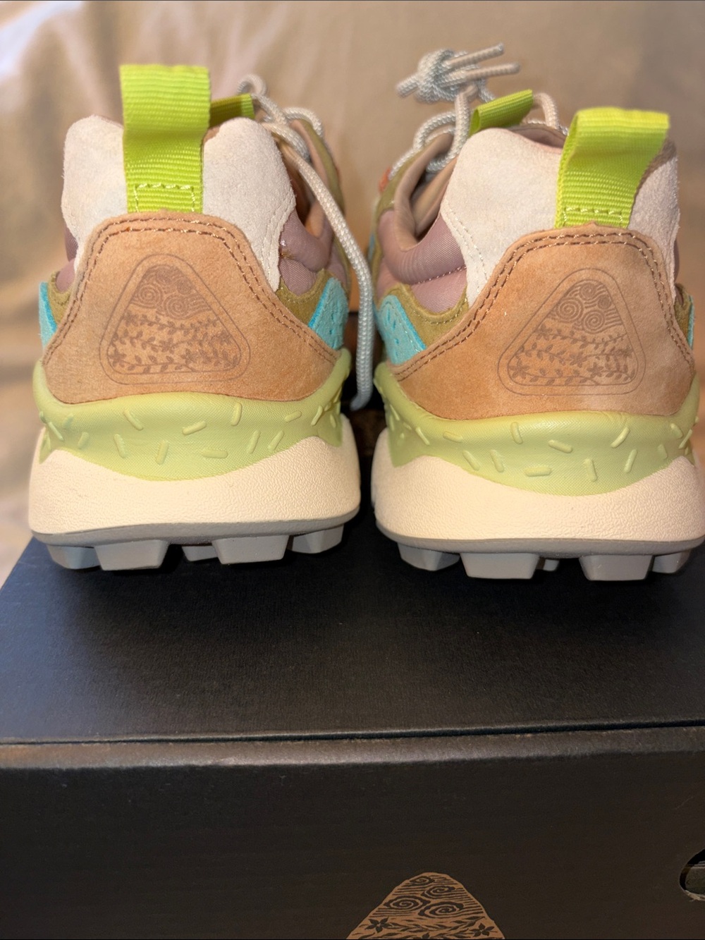 NWT Flower Mountain YAMANO 3 WOMAN Suede and technical fabric sneakers - Picture 11 of 15